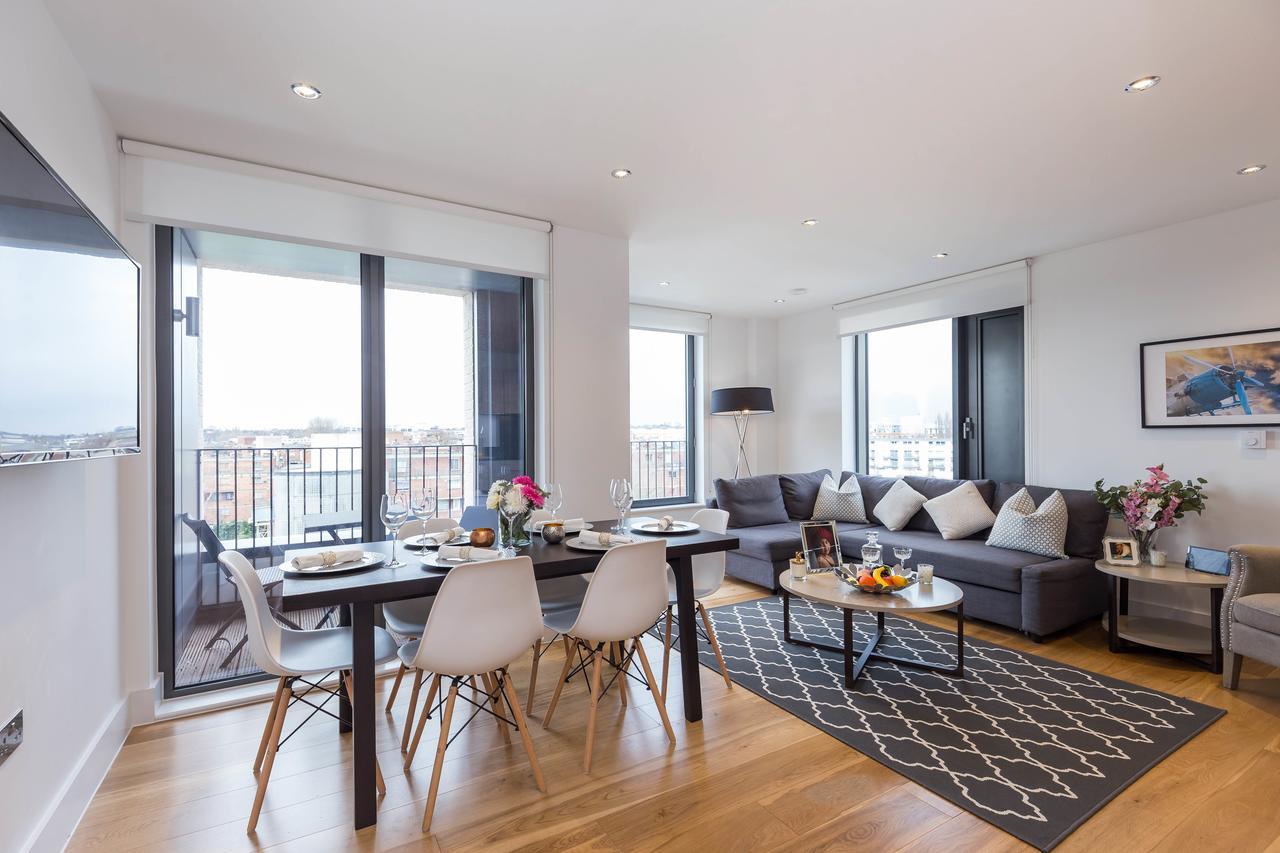Portobello Apt With Floor-To-Ceiling Views London Exterior foto