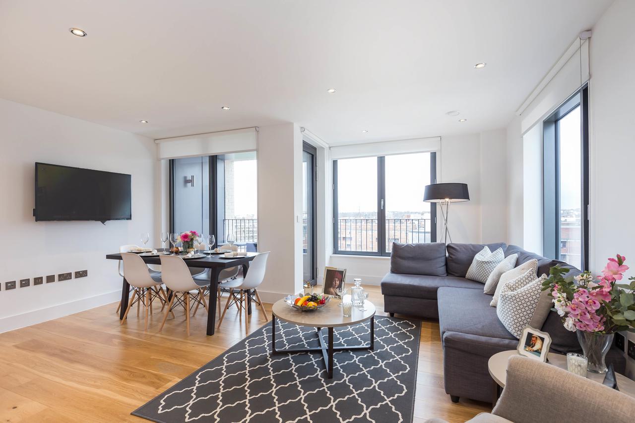 Portobello Apt With Floor-To-Ceiling Views London Exterior foto